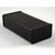 Hammond Manufacturing 1455K1602BK black extruded aluminum enclosure w/ plastic end panels