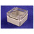 Hammond Manufacturing 1554B2GYCL RAL7035 grey polycarb plastic watertight enclosure, clear lid