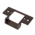 Seco-Larm SD-991RA-61Q/B Bronze-Colored Aluminum Low-Cut Strike Plate