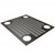 Hammond Manufacturing C2T1931VCEBK1 Fan Top Panel