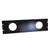 Hammond Manufacturing PPFP190802BK1 3U Fan Panel