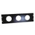 Hammond Manufacturing PPFP190803BK1 3U Fan Panel