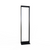 Hammond Manufacturing RB-2PA1945BK 45U 2-Post Open Frame Rack