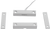 Tane TANE-55 2"L x .38"W x .39"H Center Lead Surface Mount Type - Bag of 10