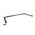 Hammond Manufacturing HCM198BK Horizontal Lacing Strip