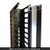 Hammond Manufacturing VFMAP12BK High-Density Vertical Finger Manager