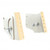 Hammond Manufacturing HLP2UR 2U Round Hole Punched Rotating Mounting Rails