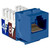 Quest NKJ-5502 Cat5E Blue 8P8C Slim-Style 90 Degree Keystone Jack
