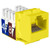 Quest NKJ-5505 Cat5E Yellow 8P8C Slim-Style 90 Degree Keystone Jack