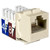 Quest NKJ-5509 Cat5E Almond 8P8C Slim-Style 90 Degree Keystone Jack