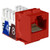 Quest NKJ-6503 Cat6 Red 8P8C Slim-Style 90 Degree Keystone Jack