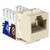 Quest NKJ-6509 Cat6 Almond 8P8C Slim-Style 90 Degree Keystone Jack