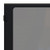 Hammond Manufacturing HWCWD2427UBK 27U HWC Vented Window Door