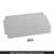 Hammond Manufacturing 1554VPL Panel for 1554V - Galv
