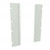 Hammond Manufacturing PBAS19014LG2 8U Rack Rail Reducer Panel
