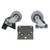 Hammond Manufacturing 2CCSTN Non-Locking Casters