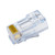Simply45 S45-1000 Cat5e Unshielded Standard WE/SS RJ45 Plugs, 100 Pack