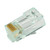 Simply45 S45-1100 Cat6 Unshielded Standard WE/SS RJ45 Plugs, 100 Pack