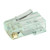 Simply45 S45-1600 Cat6 Unshielded Pass Through RJ45 Plugs, 100 Pack