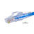 Simply45 S45-B001 Unshielded Pass Through & Standard RJ45 Integrated Strain Reliefs, 100 Pack