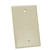 Quest NFP-1007 Single Gang Ivory Blank Keystone Wall Plate