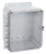 Integra P10086CLL 10" x 8" x 6" High Impact Polycarbonate Hinged Enclosure