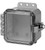 Integra P4043CLL 4" x 4" x 3" High Impact Polycarbonate Hinged Enclosure