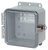 Integra P6063CLL 6" x 6" x 3" High Impact Polycarbonate Hinged Enclosure