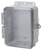 Integra P8063C 8" x 6" x 3" High Impact Polycarbonate Hinged Enclosure