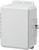 Integra P8063LP 8" x 6" x 3" High Impact Polycarbonate Hinged Enclosure