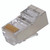 Quest NMP-8425 Cat5E RJ45 Shielded Round Solid/Stranded 50U Gold Modular Plugs, 100 Pack