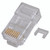 Quest NMP-8625 Cat5E RJ45 Round Stranded 50U Gold Modular Plugs, 100 Pack