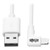 Tripp-Lite M100-003-LRA-WH 3Ft Lightning to USB Sync Charge Cable