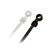 Quest NWT-4508 15" Natural 50 Pound Nail Mount Nylon Plenum Cable Ties, 100 Pack
