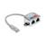 Tripp-Lite N035-001 RJ45 Splitter Adapter Cable