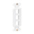 Tripp-Lite N042D-003V-WH Decora Vertical 3-Port Center Plate Insert