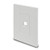 Tripp-Lite N080-101 Single-Gang 1-Port Wall Plate Keystone Cat5/6 USB HDMI Dport RCA