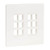 Tripp-Lite N080-212 Keystone Wall Plate 12Port Cat5e/Cat6/Cat6a USB HDMI DisplayPort