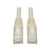 Tripp-Lite N201-010-WH Tripp Lite 10Ft Cat6 Gigabit Snagless Molded Patch Cable RJ45 M/M White 10'