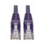 Tripp-Lite N201-015-PU 15Ft Cat6 Snagless Molded Patch Cable UTP Purple RJ45 M/M 15'
