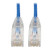 Tripp-Lite N201-S8N-BL Cat6 Gigabit Snagless Molded Slim UTP Patch Cable RJ45 Blue 8in