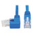 Tripp-Lite N204-015-BL-LA Cat6 Ethernet Cable LeFt Angled UTP Molded RJ45 M/M Blue 15Ft