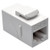 Tripp-Lite N235-001-WH Cat6 Straight-Through Modular In-Line Snap-In Coupler RJ45 F/F