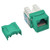 Tripp-Lite N238-001-GN Tripp Lite Cat6 Cat5e 110 Style Punch down Keystone Jack RJ45 Green TAA GSA