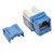 Tripp-Lite N238-025-BL Cat6 Cat5e 110 Style Punch Down Keystone Jack Blue 25-Pack