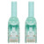 Tripp-Lite N261-010-AQ Augmented Cat6 Cat6a Snagless 10G Patch Cable RJ45 Aqua 10' 10Ft