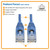 Tripp-Lite N261-S05-BL 5Ft Blue Cat6A Gigabit Snagless Molded Slim UTP Patch Cable