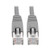 Tripp-Lite N262-001-GY Cat6a Snagless Shielded STP Patch Cable 10G, PoE, Gray M/M 1Ft