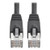 Tripp-Lite N262-002-BK Cat6a Ethernet Cable 10G STP Snagless Shielded PoE M/M Black 2Ft