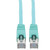 Tripp-Lite N262-003-AQ Cat6a Snagless Shielded STP Patch Cable 10G, PoE, Aqua M/M 3Ft